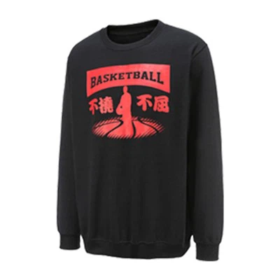 シルクプリントスウェットシャツ